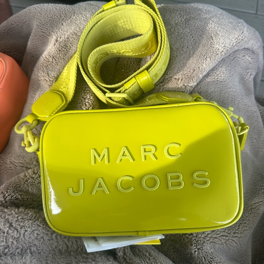 Marc Jacobs Lime Green Crossbody Bag